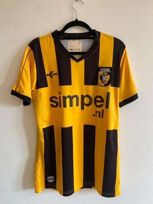 Origineel Vitesse 11/12 M thuisshirt, Sport en Fitness, Voetbal, Zo goed als nieuw, Shirt, Maat M, Ophalen of Verzenden