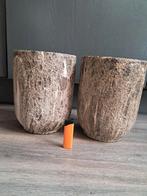 2 mooie nieuwe bloempotten - Vlijmen, Ophalen, Rond, Nieuw, Balkon