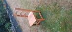 Vier houten stoelen, Huis en Inrichting, Ophalen, Zo goed als nieuw, Bruin, Vier