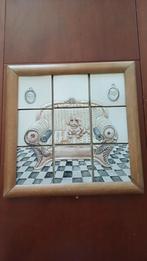 Prachtig authentiek tegel schilderij, Antiek en Kunst, Ophalen of Verzenden