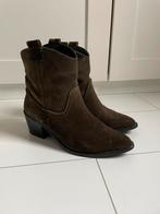 Enkellaarsjes / cowboylaarsjes suede 37, Ophalen of Verzenden, Zo goed als nieuw, Zwart