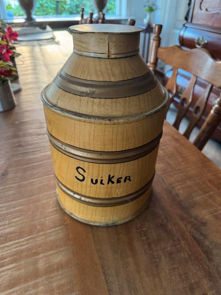 Antieke Voorraadpot 'Suiker', Antiek en Kunst, Antiek | Keukenbenodigdheden, Ophalen