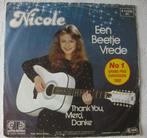 Vinyl Singeltje Nicole Een Beetje Vrede, 7 inch, Single, Ophalen of Verzenden, Zo goed als nieuw