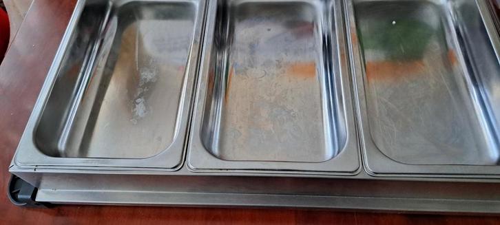 Buffet Warmhoudplaat met 3 Bakken, Huis en Inrichting, Keuken | Keukenbenodigdheden, Ophalen of Verzenden