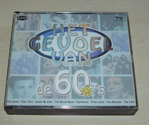 Het Gevoel Van de 60's 2CD 2002 KRO Animals Cats Supremes, Cd's en Dvd's, Cd's | Verzamelalbums, Zo goed als nieuw, Pop, Ophalen of Verzenden
