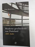 Moderne geschiedenis van Duitsland 1800-heden Frits Boterman, Ophalen of Verzenden, Zo goed als nieuw