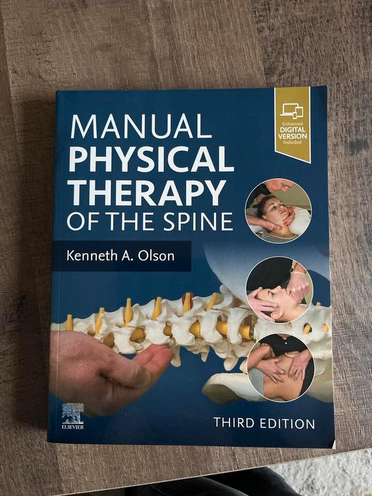 Manuele Therapie Wervelkolom - Olson 3e editie, Boeken, Studieboeken en Cursussen, Zo goed als nieuw, HBO, Beta, Ophalen of Verzenden