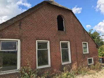 Gevraagd sloop boerderij schuur oude metselstenen dakpannen