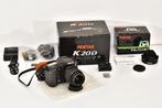 PENTAX K20D kit met 18-55mm lens complete beginner DSLR set, Audio, Tv en Foto, Fotografie | Professionele apparatuur, Gebruikt