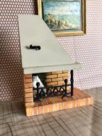 Vintage Lundby hoek open haard, Verzamelen, Poppenhuizen en Toebehoren, Ophalen of Verzenden, Gebruikt