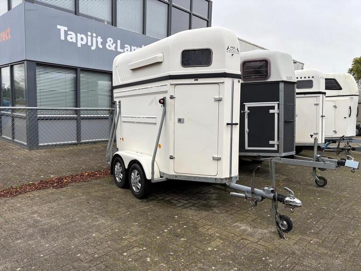 Polyester 1.5 Paards Heja paardetrailers, Dieren en Toebehoren, Paarden en Pony's | Trailers en Aanhangwagens, Gebruikt, 1½-paards trailer
