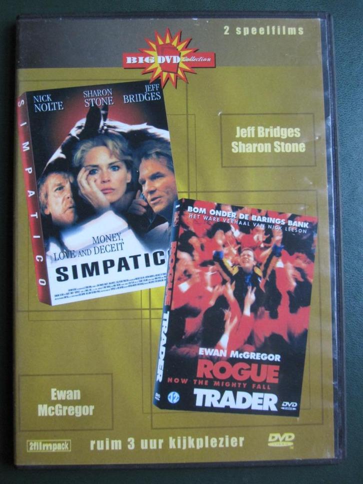 Simpatico + Rogue Trader (2 films op 1 DVD), Cd's en Dvd's, Dvd's | Drama, Zo goed als nieuw, Drama, Boxset, Vanaf 12 jaar, Ophalen of Verzenden