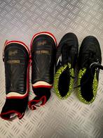 Dutchy voetbalschoenen maat 45 en 1 paar scheenbeschermers, Schoenen, Zo goed als nieuw, Maat M, Ophalen of Verzenden