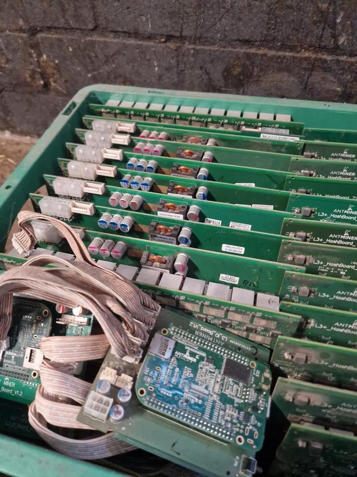 Grote Partij Antminer L3+ hashboards - grotendeels werkend, Computers en Software, Overige Computers en Software, Ophalen of Verzenden