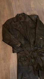 Motorpak echt leer bruin XL, Motoren, Kleding | Motorkleding, Ophalen of Verzenden, Tweedehands, Combipak