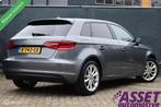 Audi A3 Sportback 1.4 TFSI aut S Line | adaptive | camera, Auto's, Euro 5, Gebruikt, Zwart, Leder en Stof