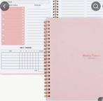 Agenda planner met habit tracker ongedateerd, Diversen, Agenda's, Ophalen of Verzenden, Nieuw