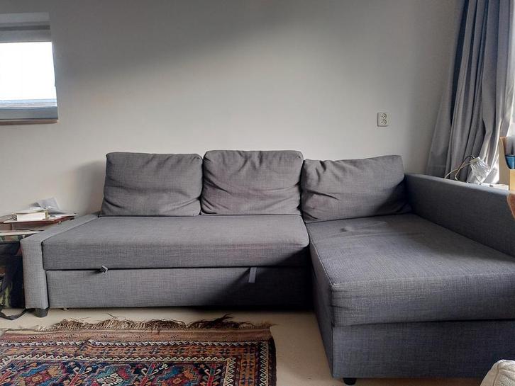 IKEA Friheten Slaapbank Hoekbank, Huis en Inrichting, Banken | Bankstellen, Gebruikt, Vierpersoons of meer, Ophalen