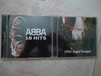 2x ABBA - 18 hits - Super Trooper - cd pakket, Ophalen of Verzenden, 1960 tot 1980, Gebruikt