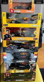 Serie van 7 st Max Verstappen Red Bull Burago auto’s Jumbo, Verzamelen, Supermarktacties, Jumbo, Ophalen of Verzenden