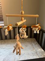 Boxmobiel naturel kleuren | hout | dieren, Kinderen en Baby's, Ophalen of Verzenden, Zo goed als nieuw, Mobiel
