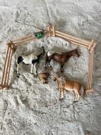Schleich set paarden hek prijs, Ophalen of Verzenden, Zo goed als nieuw