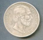 Zilveren rijksdaalder 1867, Postzegels en Munten, Munten | Nederland, Koning Willem III, Zilver, Ophalen of Verzenden, Losse munt