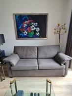 Mooie grijze bank, Huis en Inrichting, Banken | Bankstellen, Ophalen, Zo goed als nieuw
