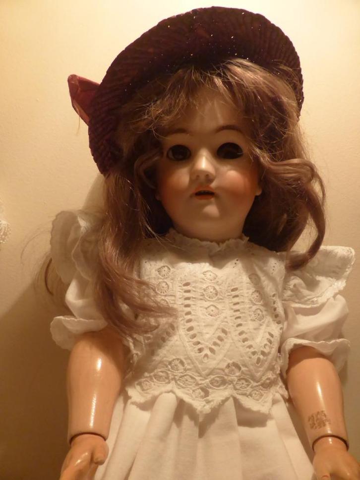 Antieke pop Heinrich Handwerck/Simon& Halbig, Antiek en Kunst, Antiek | Speelgoed, Ophalen of Verzenden