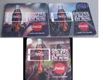 3 verschillende Coca Cola onderzetters viltjes ontdek Coca-C, Verzenden, Nieuw, Overige typen