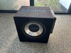 Crunch Subwoofer 500W met Cinch, Auto diversen, Autospeakers, Ophalen, Gebruikt