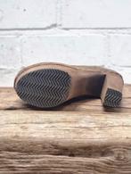 XUZ - Handmade leren klompjes laarzen maat 37 - Nieuw €200, Nieuw, Lage of Enkellaarzen, Ophalen of Verzenden, Xuz