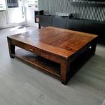 Eiken Salontafel met Lade Gratis, Huis en Inrichting, Tafels | Salontafels, Ophalen, Gebruikt, Minder dan 50 cm, 100 tot 150 cm