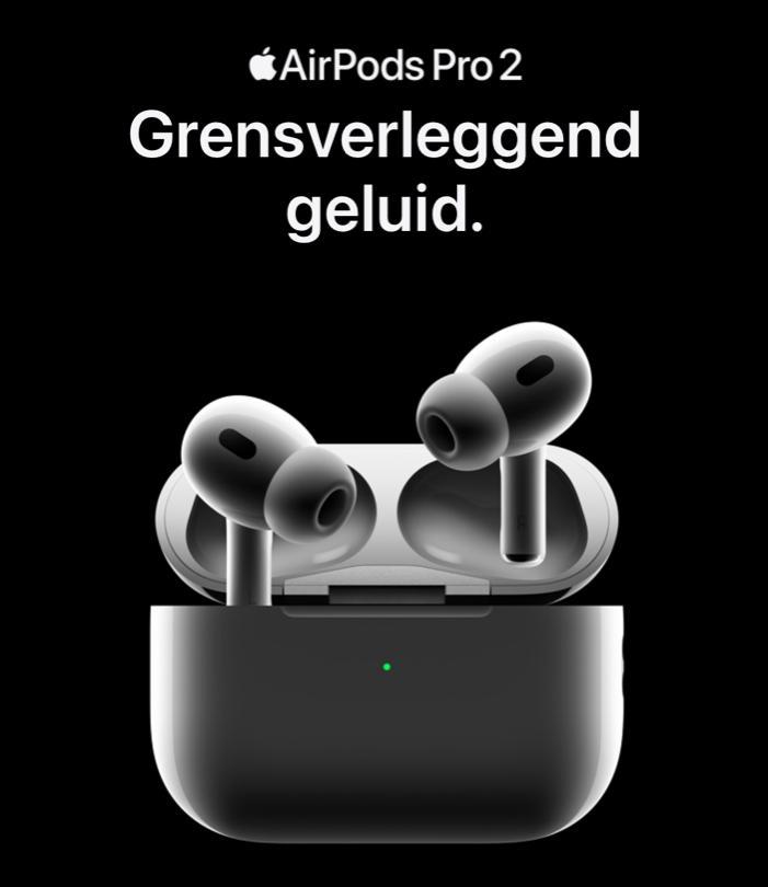 Apple AirPods Pro 2, Audio, Tv en Foto, Koptelefoons, Gebruikt, Overige merken, Draadloos, Ophalen of Verzenden