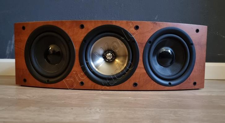 KEF IQ60C in het prachtige kleur Kersenhout, Audio, Tv en Foto, Luidsprekers, Zo goed als nieuw, Center speaker, 120 watt of meer