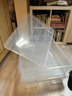 Ikea Samla opbergbak met deksel, bak voor onder het bed, Doe-het-zelf en Verbouw, Kratten en Dozen, Ophalen, 75 tot 100 cm, Zo goed als nieuw