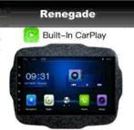 Jeep Renegade android 10 radio navigatie carkit carplay dab+, Auto diversen, Autoradio's, Ophalen of Verzenden, Nieuw