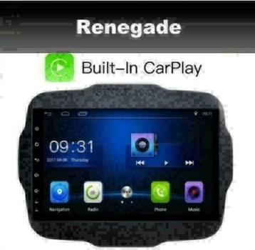 Jeep Renegade android 10 radio navigatie carkit carplay dab+ beschikbaar voor biedingen