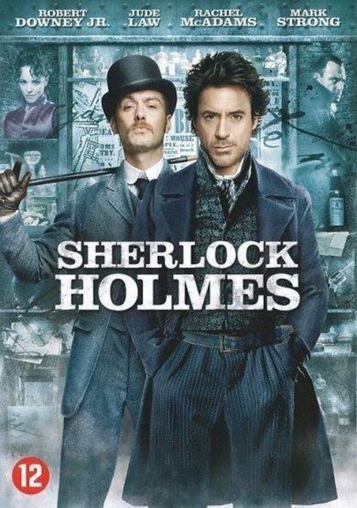 Sherlock Holmes, Cd's en Dvd's, Dvd's | Actie, Gebruikt, Actie, Vanaf 12 jaar, Ophalen of Verzenden