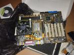 Retro moederbord Asus met cpu, Ophalen of Verzenden, Gebruikt