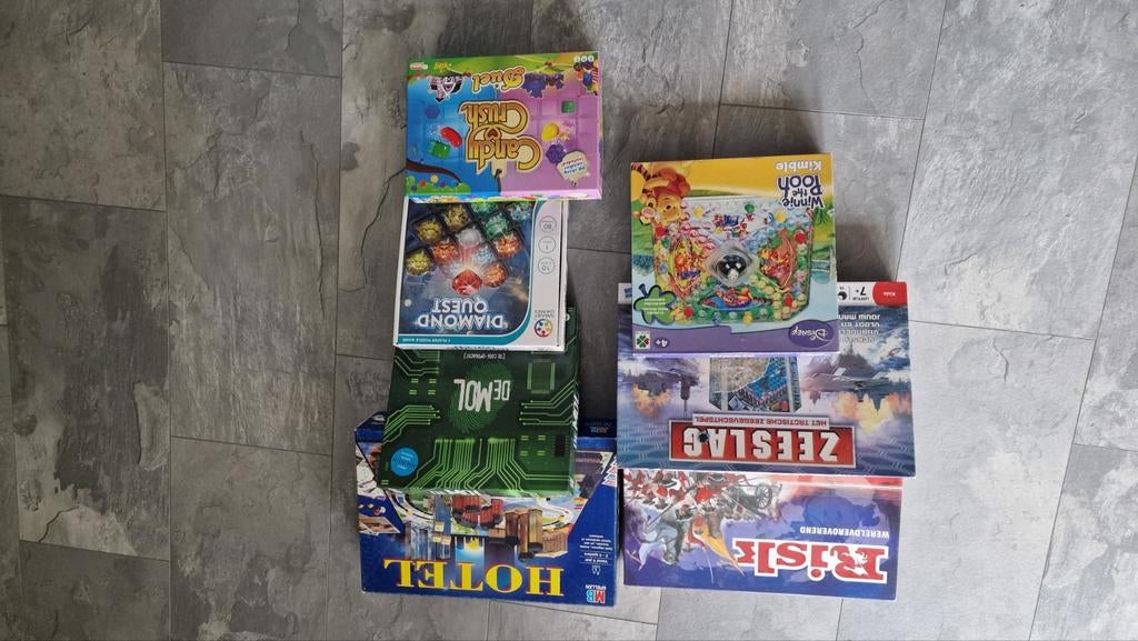 Diverse gezelschapspellen, Ophalen of Verzenden, Zo goed als nieuw