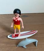 Playmobil: surfster met dolfijn, Kinderen en Baby's, Speelgoed | Playmobil, Ophalen of Verzenden, Zo goed als nieuw