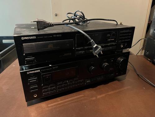pioneer sx-777 receiver / versterker + cd-speler pd-5500, Audio, Tv en Foto, Stereo-sets, Gebruikt, Cd-speler, Tuner of Radio