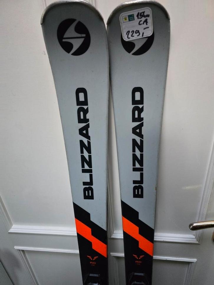154cm nordica dobermann spitfire rc ca carbon Woodcore, Sport en Fitness, Skiën en Langlaufen, Zo goed als nieuw, Ski's, Skiën