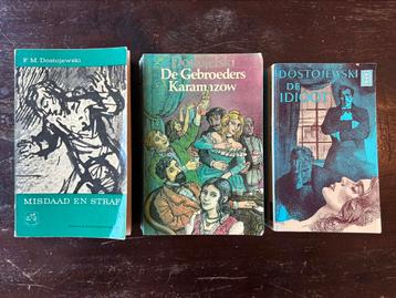 3x Dostojewski voor €12,- GELEZEN beschikbaar voor biedingen