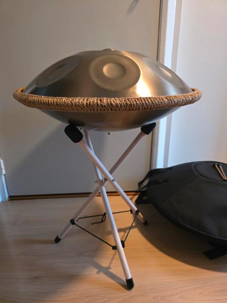 Mooie Handpan met 10 noten D mineur 440Hz, Muziek en Instrumenten, Percussie, Nieuw, Melodische percussie, Ophalen of Verzenden
