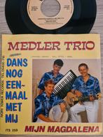 Medler Trio/ dans nog eenmaal met mij, Cd's en Dvd's, Vinyl | Nederlandstalig, Overige formaten, Levenslied of Smartlap, Gebruikt