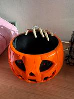 Halloween pompoen interactieve snoepschaal, Ophalen of Verzenden, Zo goed als nieuw
