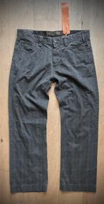 Vanguard jeans / broek grijs met streep design W33 L32, Kleding | Heren, Ophalen of Verzenden, Zo goed als nieuw, Grijs, Vanguard