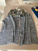 Bont stola / cape / sjaal zwart/wit❗NIEUW, Kleding | Dames, Ophalen of Verzenden, Nieuw, Maat 46/48 (XL) of groter, Zwart